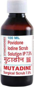 100ml Mutadine 7.5% Solution IP