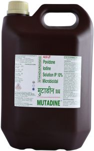 4500ml Mutadine 10% Solution IP