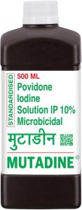 500ml Mutadine 10% Solution IP