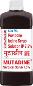 500ml Mutadine 7.5% Solution IP