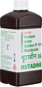 500ml Mutadine 10% Solution IP