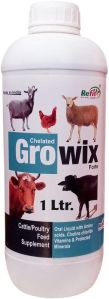 (Growth Promoter For Cattle & Poultry) (Growix Forte 1 Ltr.)