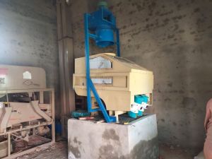 Seed grader cum vibro destoner