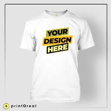 Customized Round Neck T-Shirt