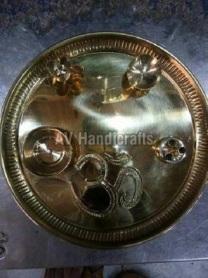 Brass Pooja Thali