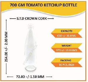 Glass Ketchup Bottles