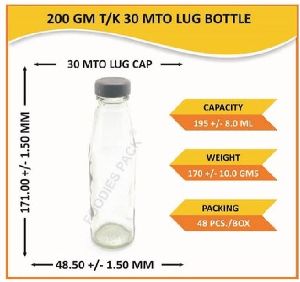 Glass Ketchup Bottles