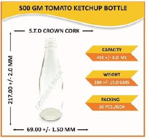 Glass Ketchup Bottles