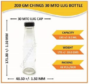 Glass Ketchup Bottles