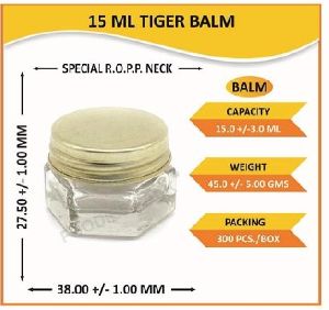 Glass Balm Bottles