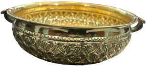 Brass Carved Urli