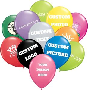 Printed Rubber Balloons