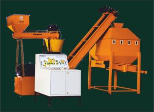 375-450 Kg/hr Cattle Feed Pellet Machine