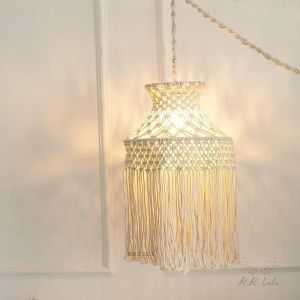 Macrame Lamp Shades