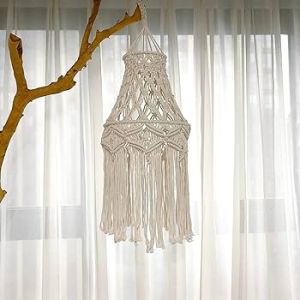 Designer Macrame Lamp Shades