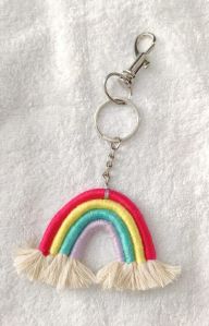 Handmade Eco Friendly Macrame Keychain