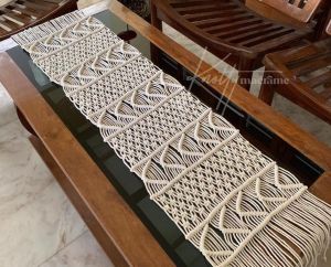 Macrame Table Runner