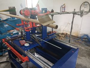 Online Paper Tube Fine Cutting Machine