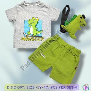 597 Boys T Shirt & Shorts Set