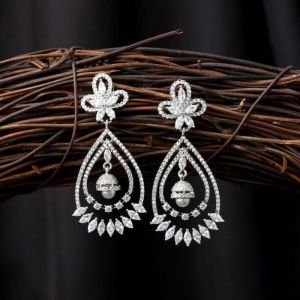 925 Sterling Silver Daisy Delight Dangler Earrings