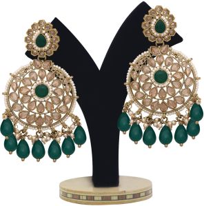 royal chandbali earrings maang tikka splendor set