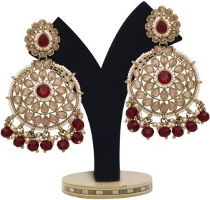 royal chandbali earring maangtikka splendor set