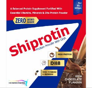 Chocolate Protein Powder with DHA