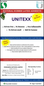 Natural Rubber Latex Adhesive