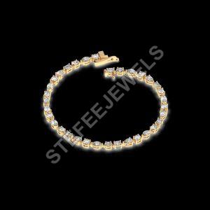 LB-02 Multi-Shape Diamond Bracelet