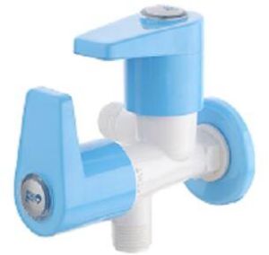 2 in 1 bib  Cock with Flange