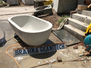 Limestone Bathtub
