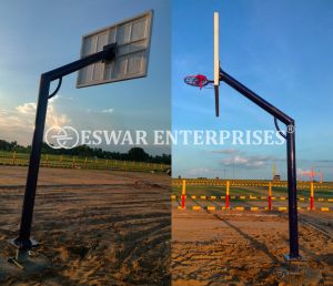 Outdoor Basketball Pole