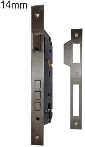 14mm Aluminum Mortise Lock Body