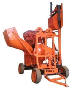 concrete mixer machine lift