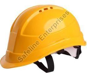 PVC Yellow Safety Helmet