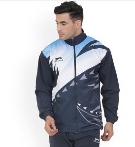 Polyester Mens Sports Upper Jacket