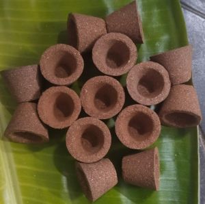 Round Sambrani Dhoop Cup