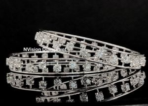 The Sparkling Milestone Ladder Lab Grown Diamond Bangles