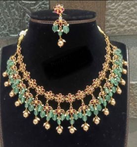 Ladies Original Pearl Necklace Set