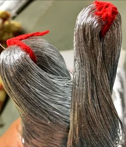 Silver Button Zari Thread