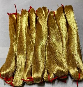 Golden Button Zari Thread