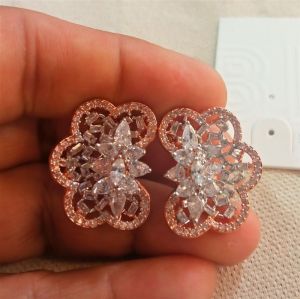 Radiant American Diamond Earring