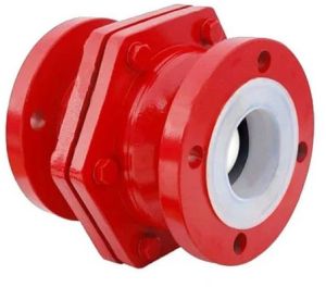 lined ball check valve