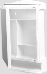 Saphire White Bathroom Mirror Cabinet