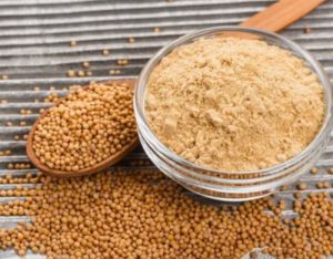 yellow mustard seed powder