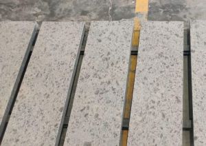 Steel Grey Flamed Granite Slab