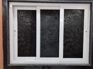 aluminum window glass