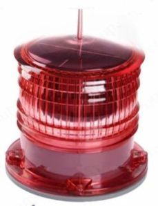 2NM Red Marine Solar Navigation Light