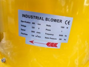 Marine Portable 16 Inch (400MM) Electric Blower Ventilationfan 220V
