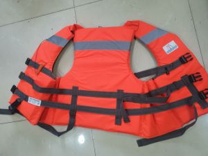Orange Polyethylene Foam Leo Life Jacket